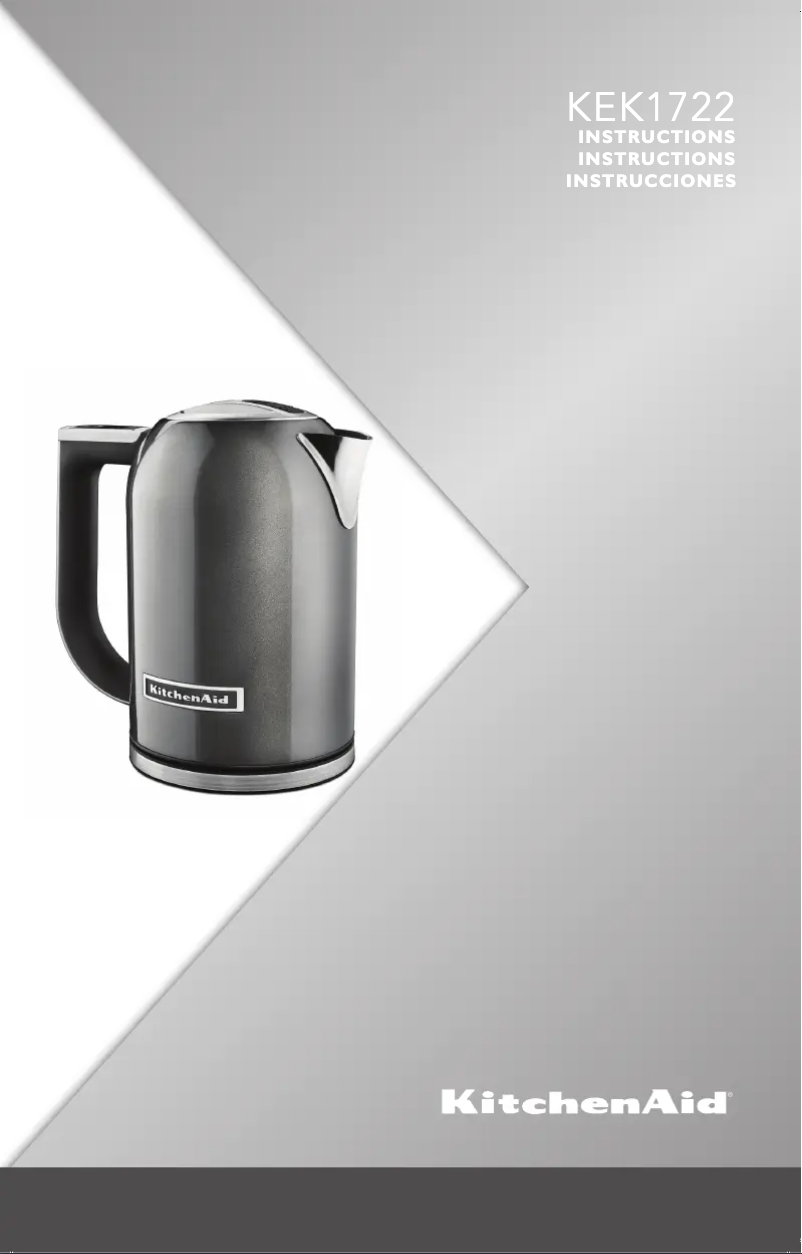 Page 1 de la notice Manuel utilisateur KitchenAid KEK1722ER