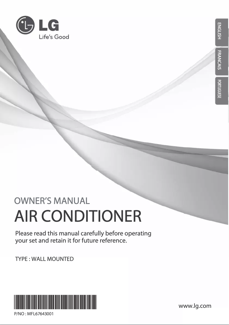 Página 1 del manual Manual de usuario LG HSNC126BAE1