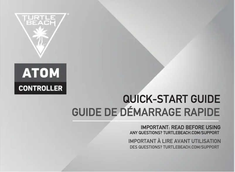 Page 1 de la notice Manuel utilisateur Roccat Atom