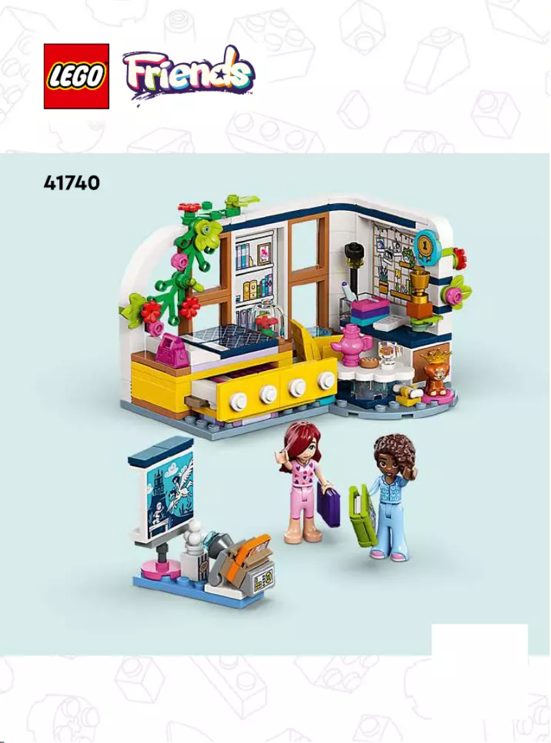 Page 1 de la notice Manuel utilisateur Lego Friends 41740