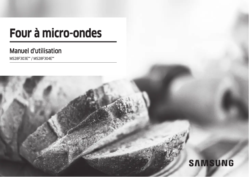 Página 1 del manual Manual de usuario Samsung MS28F303EFK