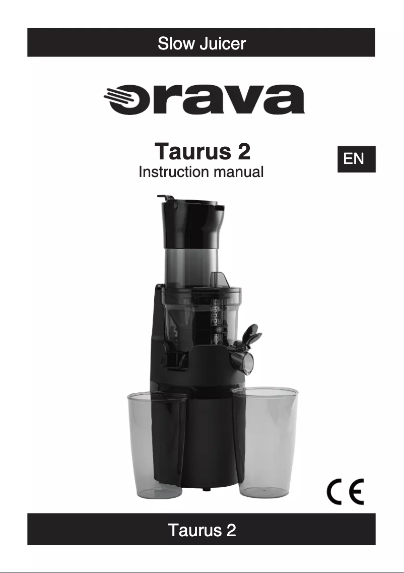 Page 1 de la notice Manuel utilisateur Orava Taurus 2