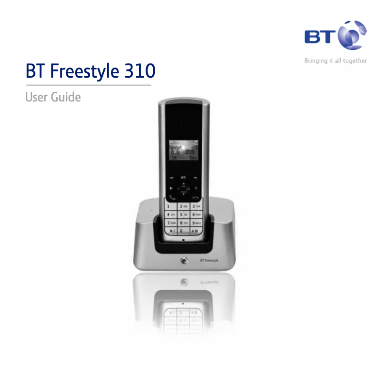 Page 1 de la notice Manuel utilisateur British Telecom Freestyle 310 Twin