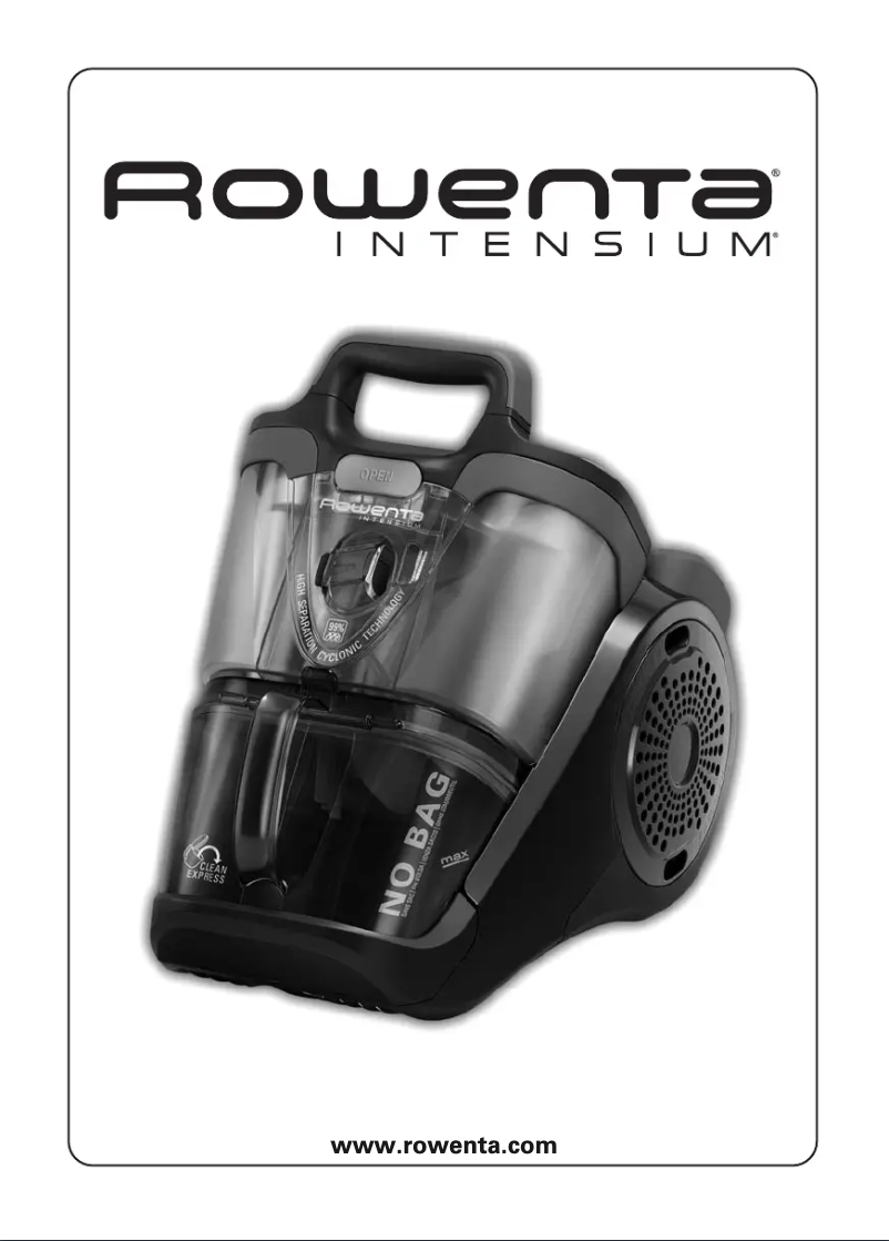 Página 1 del manual Manual de usuario Rowenta RO6629