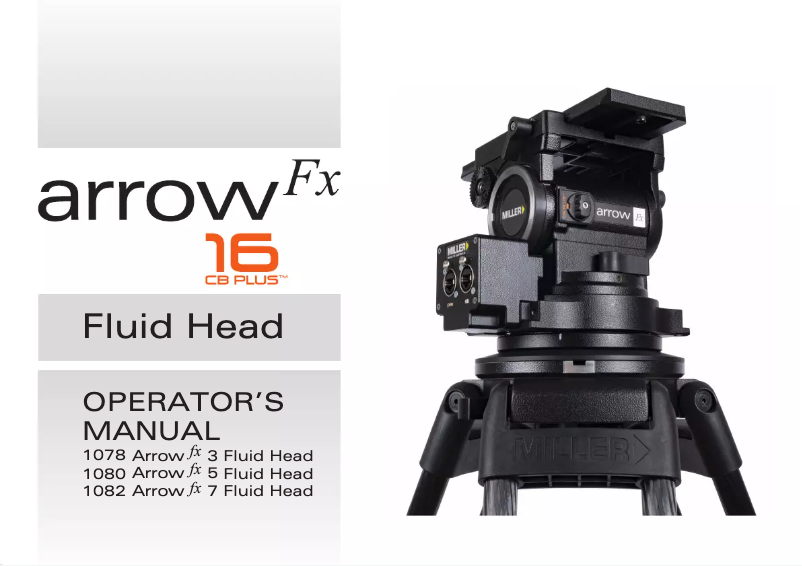 Page 1 de la notice Manuel utilisateur Miller Arrow FX7