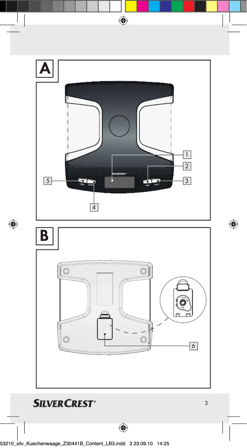 Página 1 del manual Manual de usuario SilverCrest Z30441B