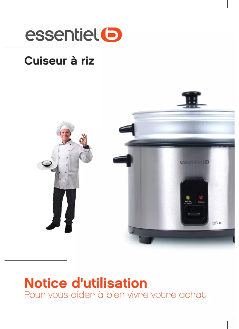 Page 1 de la notice Manuel utilisateur Essentiel B ECR 1