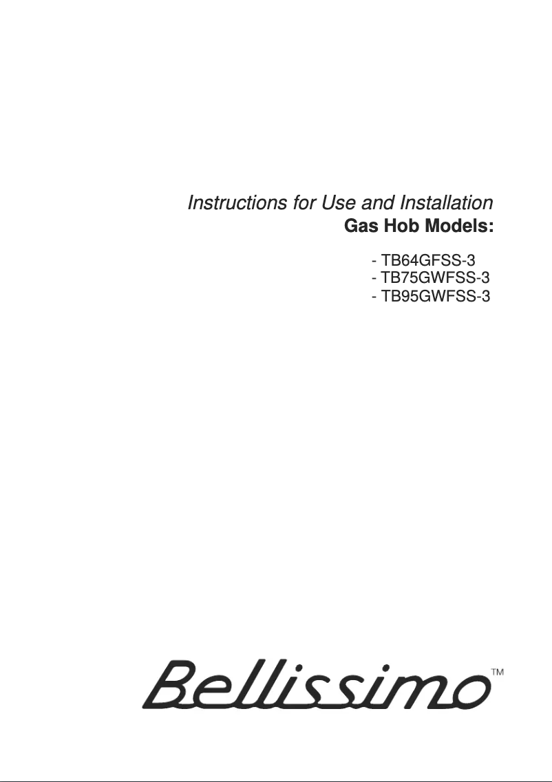 Página 1 del manual Manual de usuario Technika TB95GWFSS-3