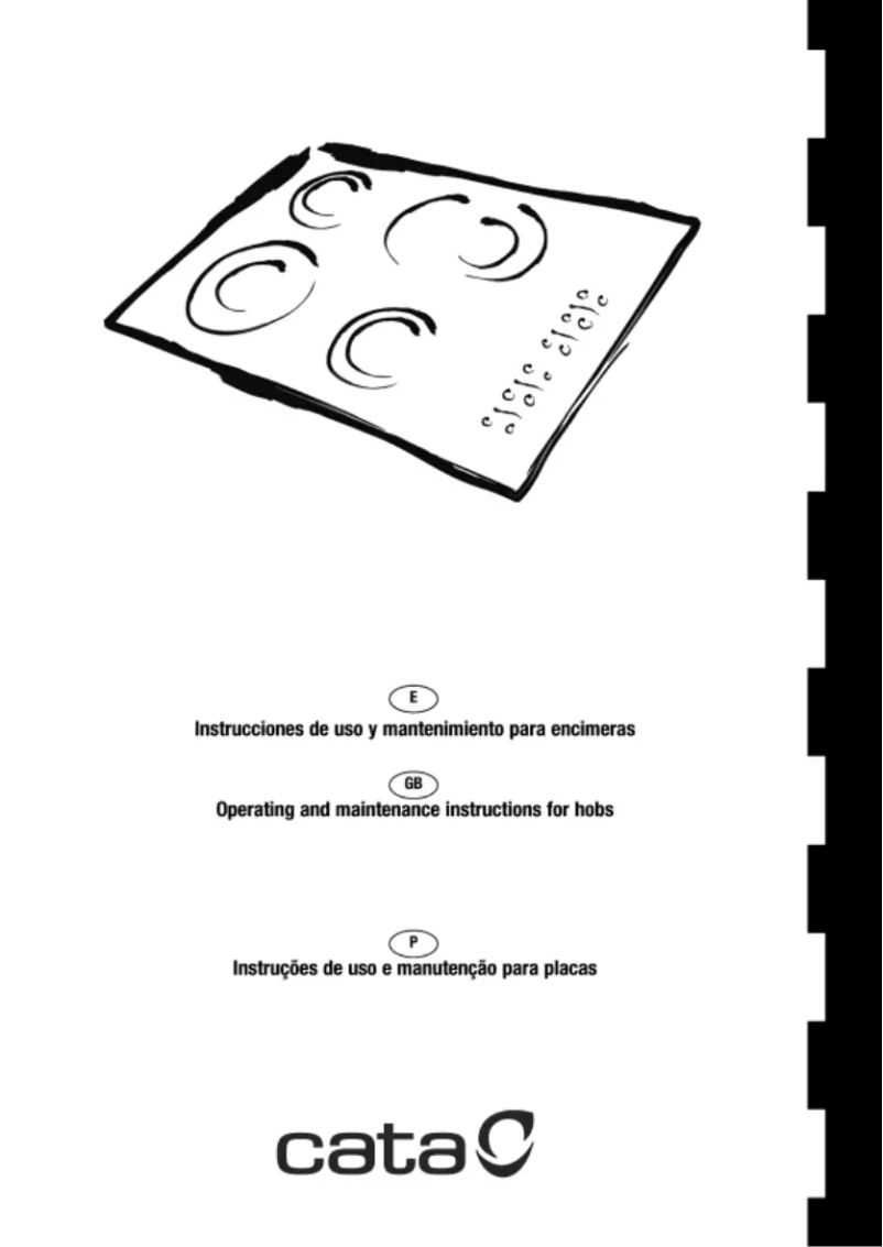 Page 1 de la notice Manuel utilisateur CATA I 2 Plus