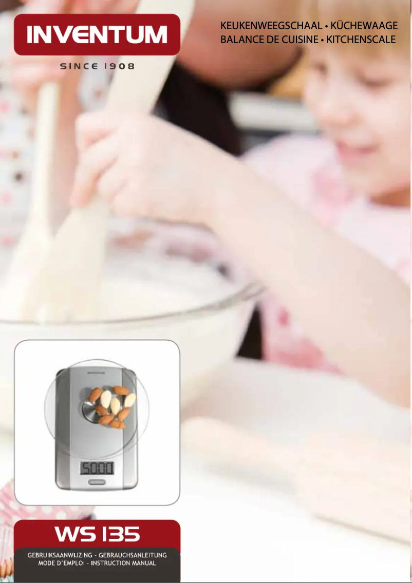 Page 1 de la notice Manuel utilisateur Inventum WS135