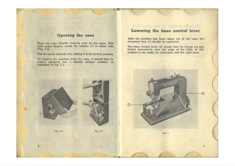 Página 1 del manual Manual de usuario Elna Grasshopper