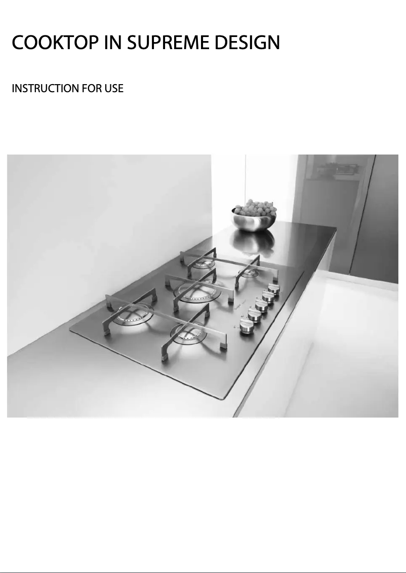 Page 1 de la notice Instructions / montage Whirlpool AKT 799/IXL