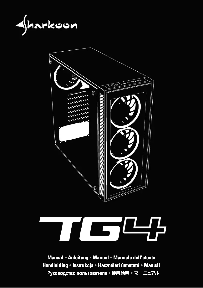 Page 1 de la notice Manuel utilisateur Sharkoon TG4