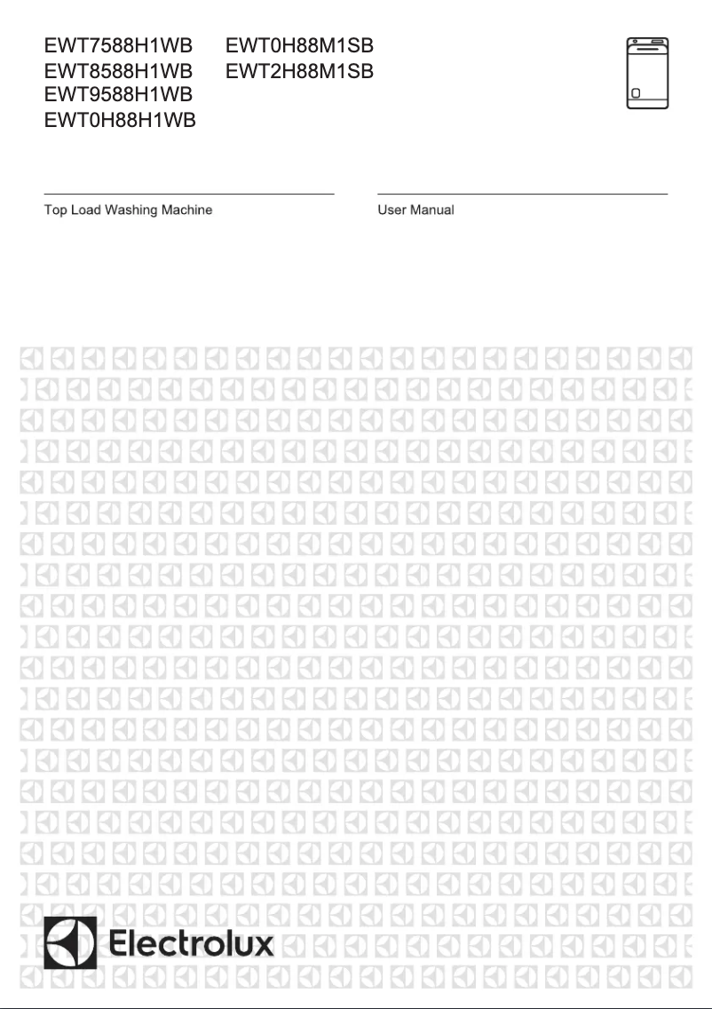 Page 1 de la notice Manuel utilisateur Electrolux EWT0H88M1SB