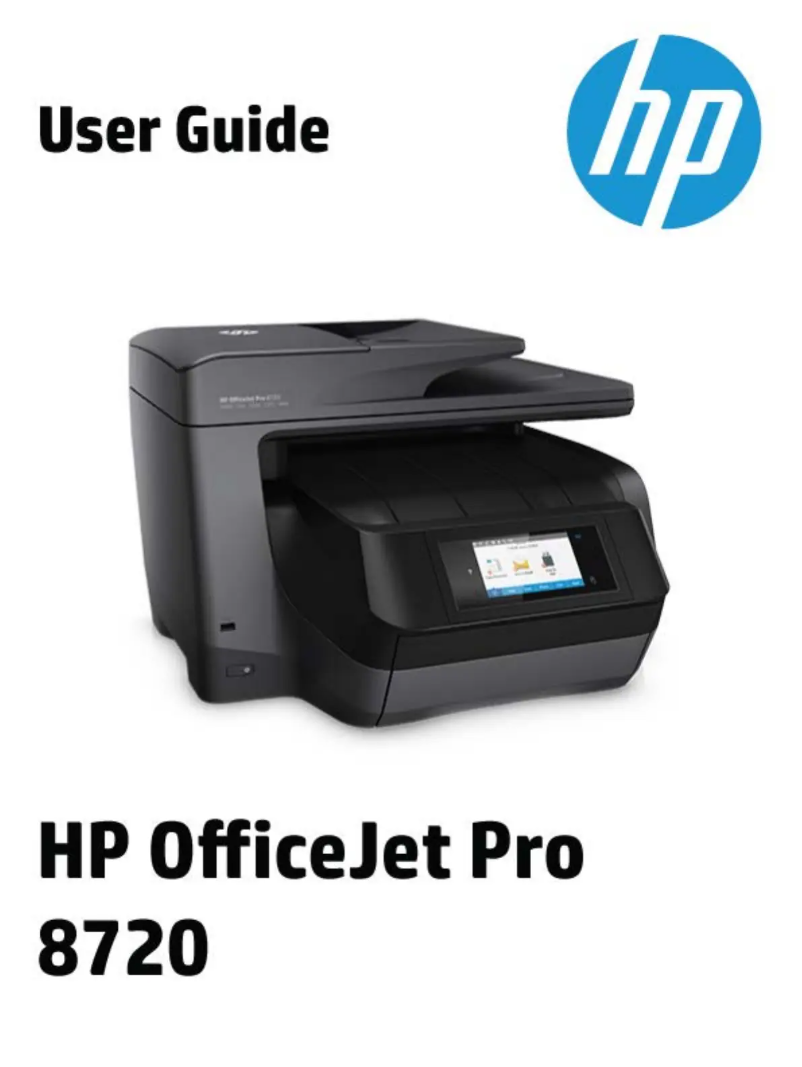 Página 1 del manual Manual de usuario HP OfficeJet Pro 8725 e-All-in-One
