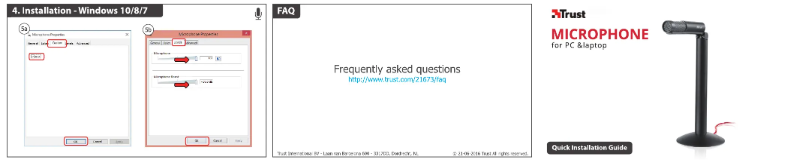 Page 1 of the manual User Manual Trust 21673