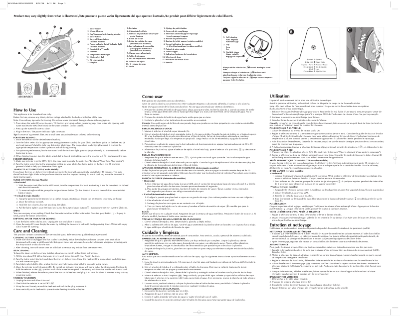 Página 1 del manual Manual de usuario Black & Decker AS100