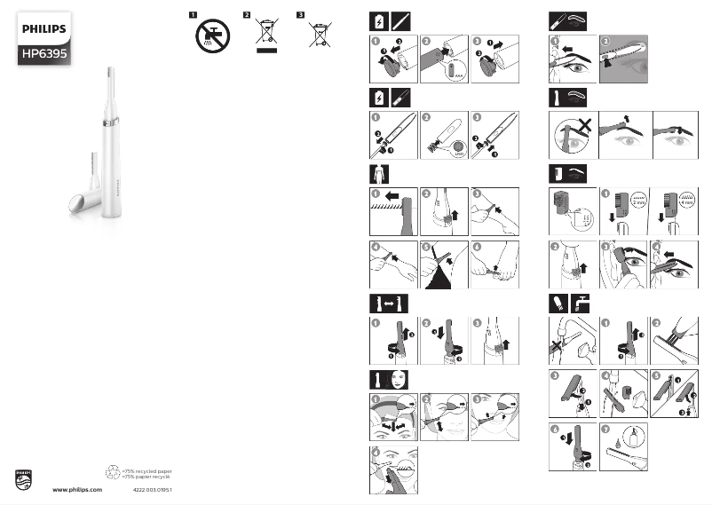 Página 1 del manual Manual de usuario Philips HP6395