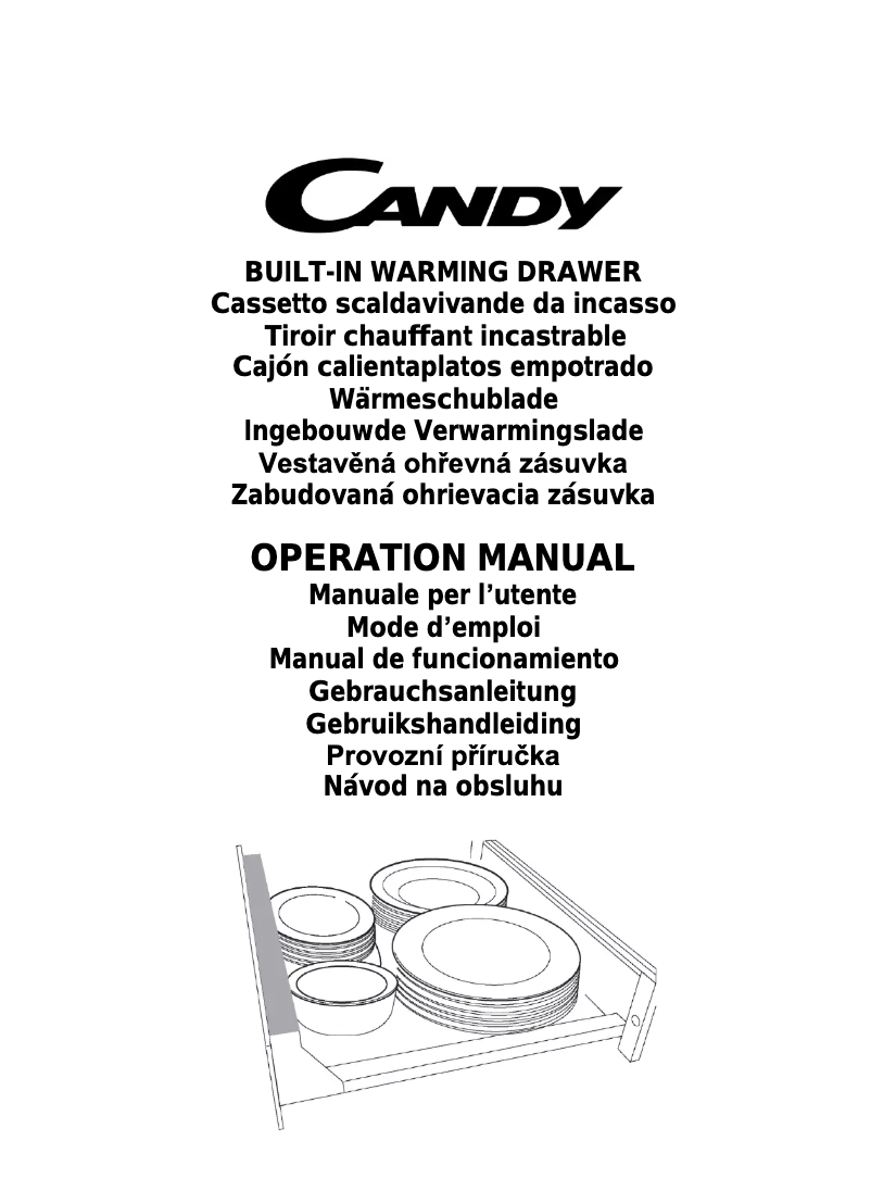 Página 1 del manual Manual de usuario Candy CPWD140/3X
