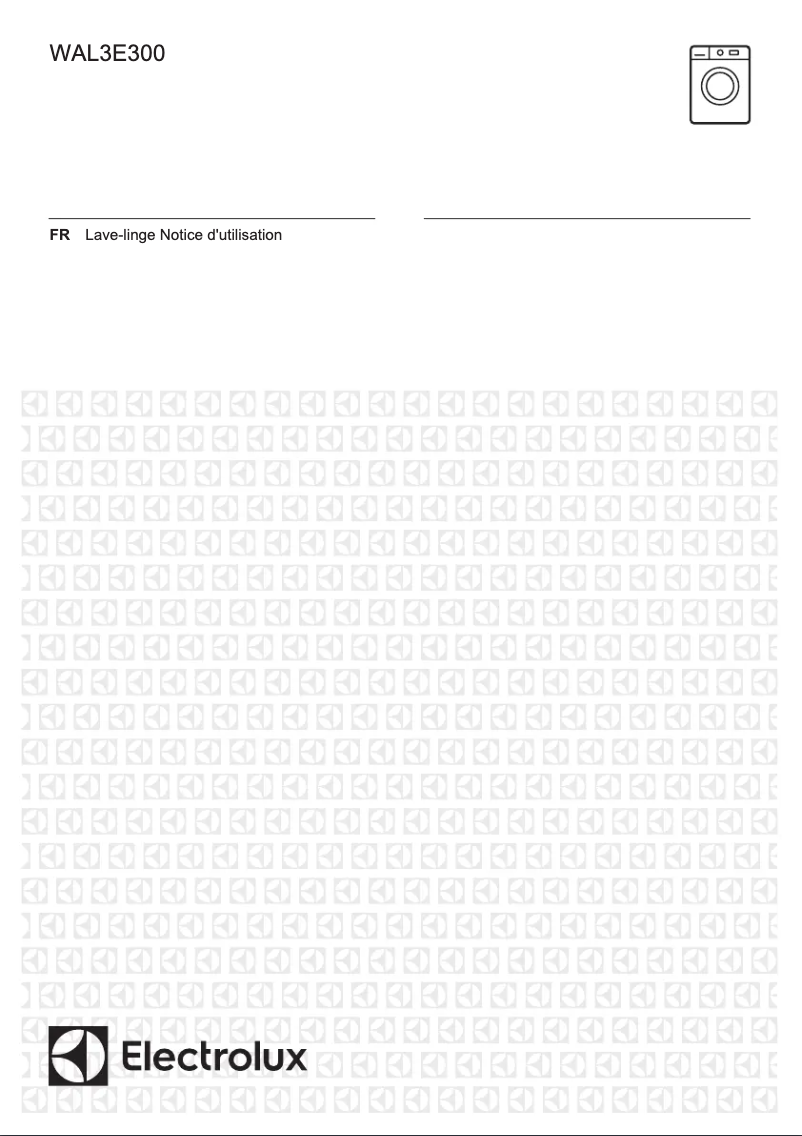 Página 1 del manual Manual de usuario Electrolux WAL3E300