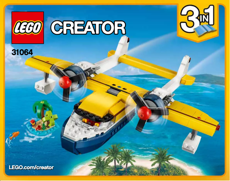 Page 1 de la notice Manuel utilisateur Lego Creator 31064