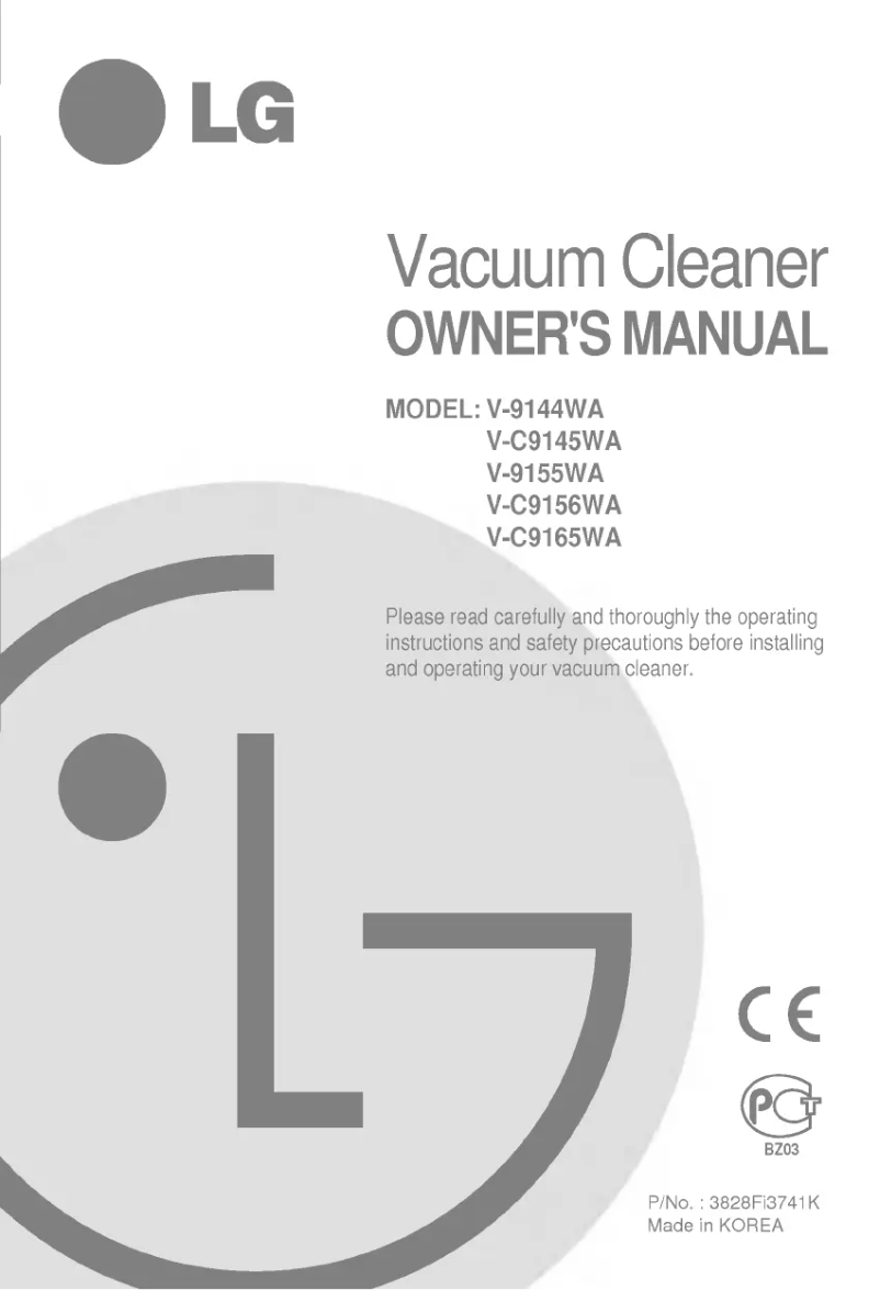 Page 1 de la notice Manuel utilisateur LG V-9144WA