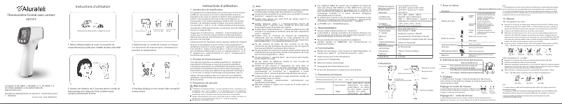 Page 1 de la notice Manuel utilisateur Aluratek ADIT01F
