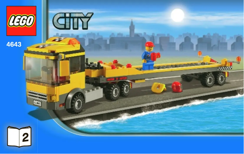 Page 1 of the manual User Manual Lego City 4643