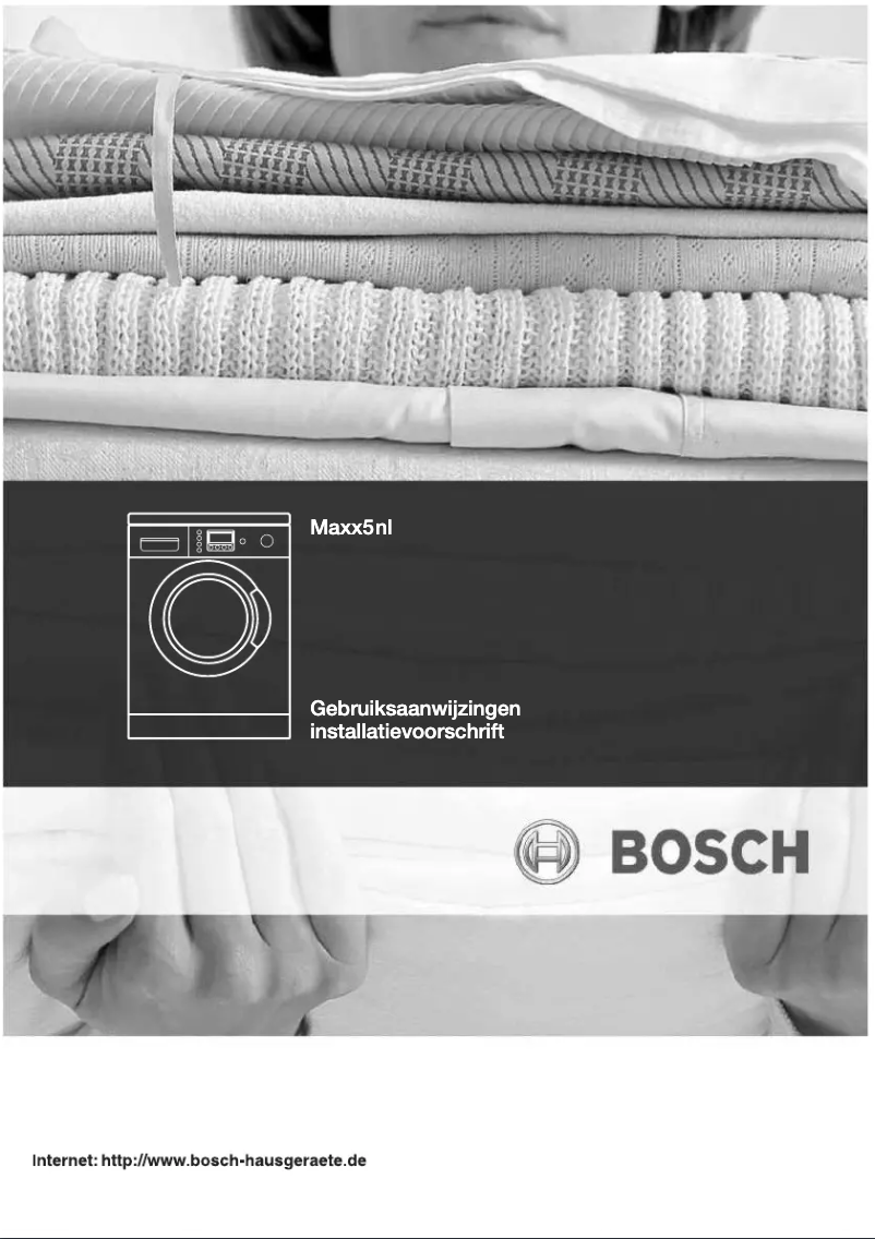 Página 1 del manual Manual de usuario Bosch Maxx 5 WVD24520