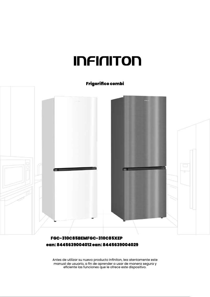 Página 1 del manual Manual de usuario Infiniton FGC-310C85BEM
