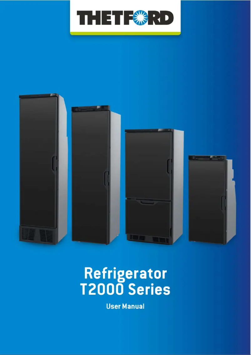 Page 1 de la notice Manuel utilisateur Thetford T2090