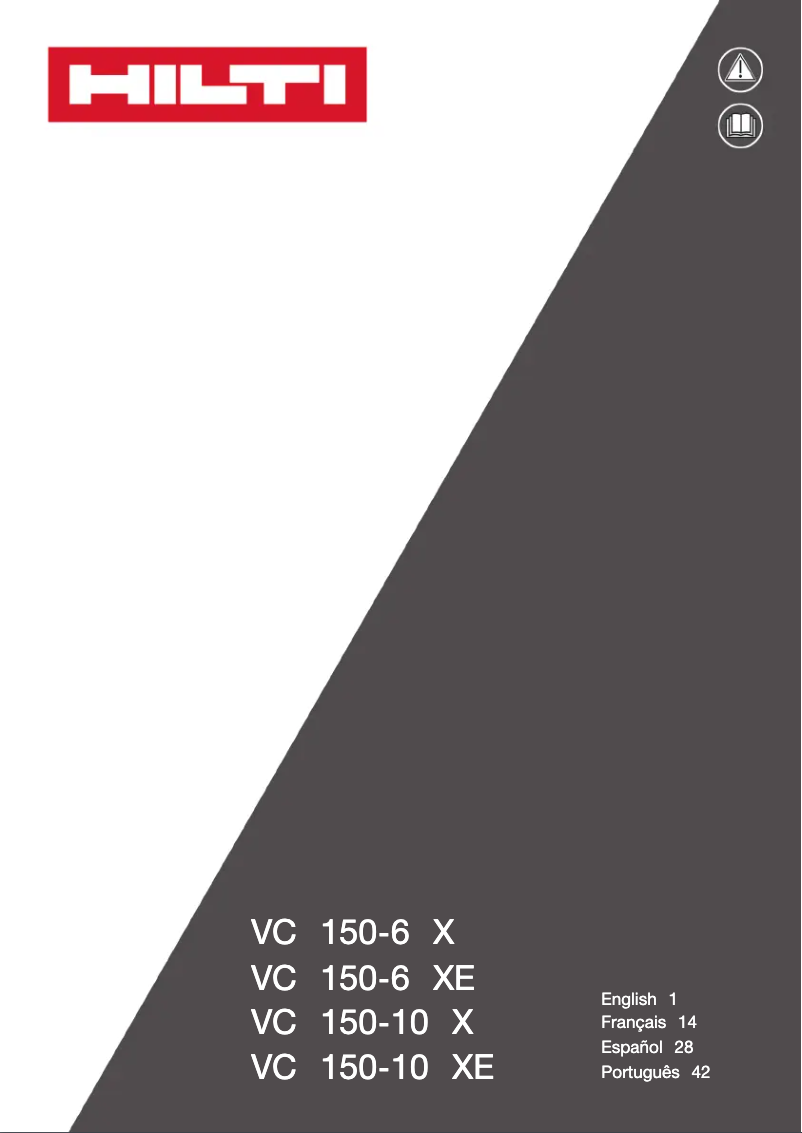 Page 1 de la notice Manuel utilisateur Hilti DGH 150