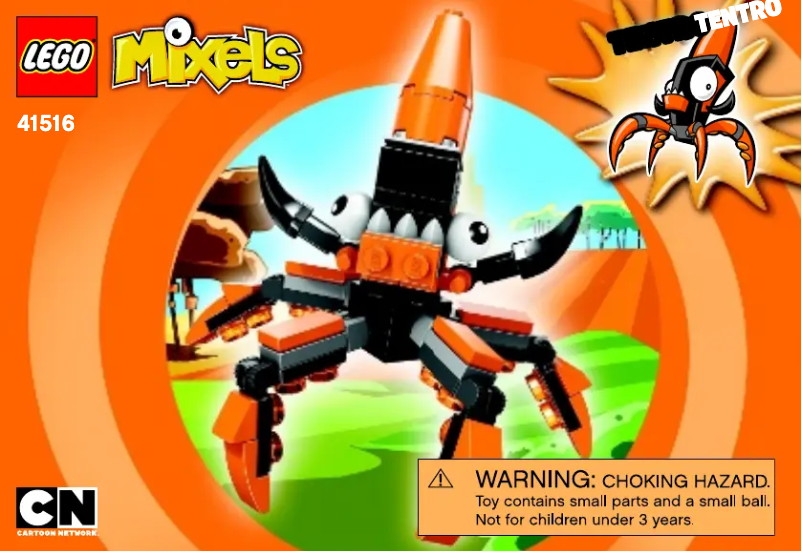 Page 1 de la notice Manuel utilisateur Lego Mixels 41516