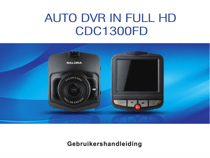 Page 1 of the manual User Manual Salora CDC1300FD