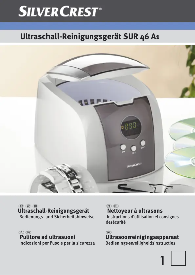 Página 1 del manual Manual de usuario SilverCrest SUR 48 C4