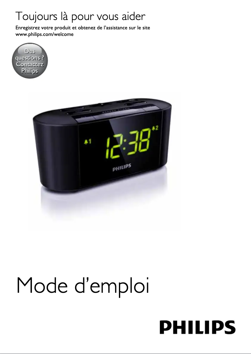 Página 1 del manual Manual de usuario Philips AJ3500