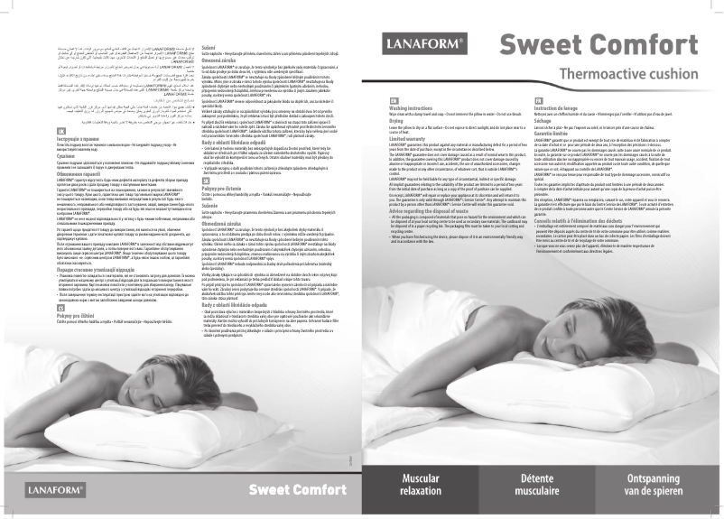 Page 1 of the manual User Manual Lanaform Sweet Comfort
