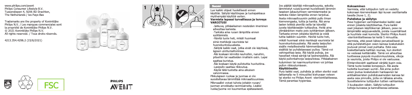 Página 1 del manual Manual de usuario Philips AVENT SCD303