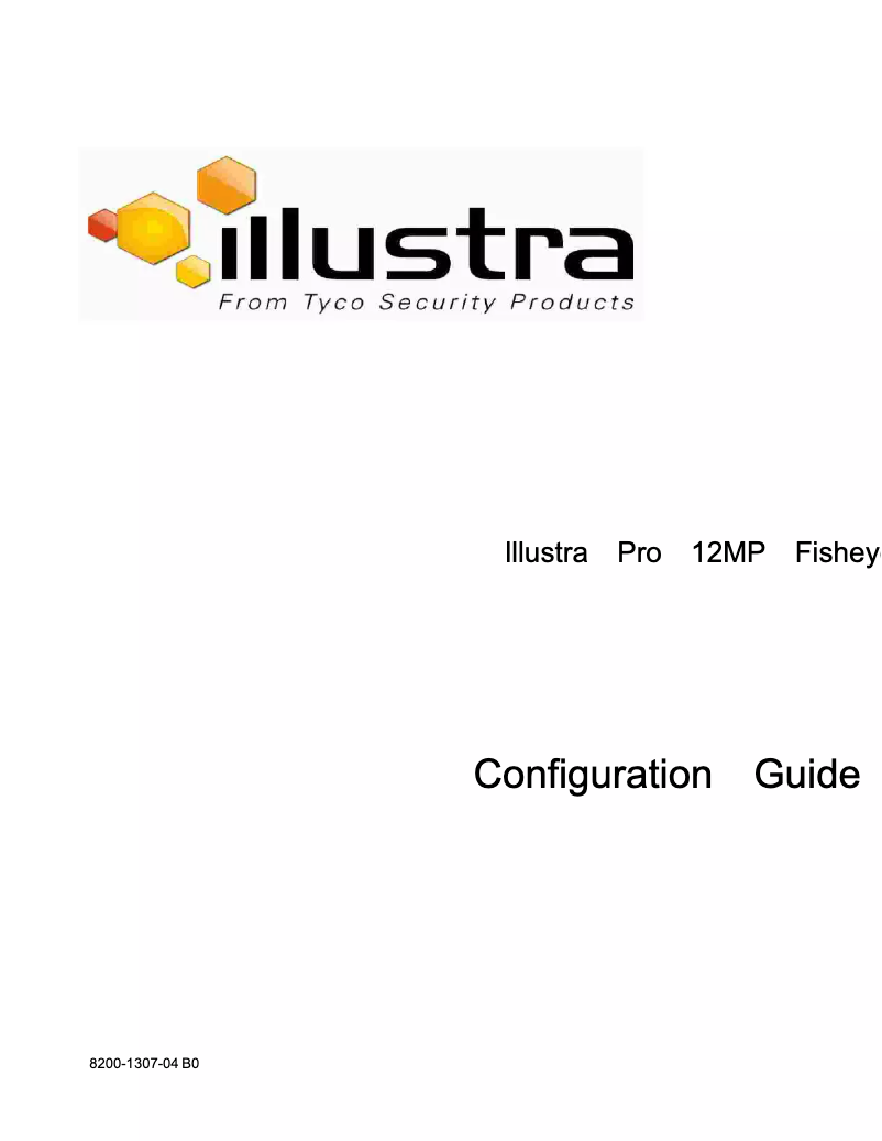 Page 1 de la notice Manuel utilisateur Tyco Illustra Pro IPS12FFOCWIYA