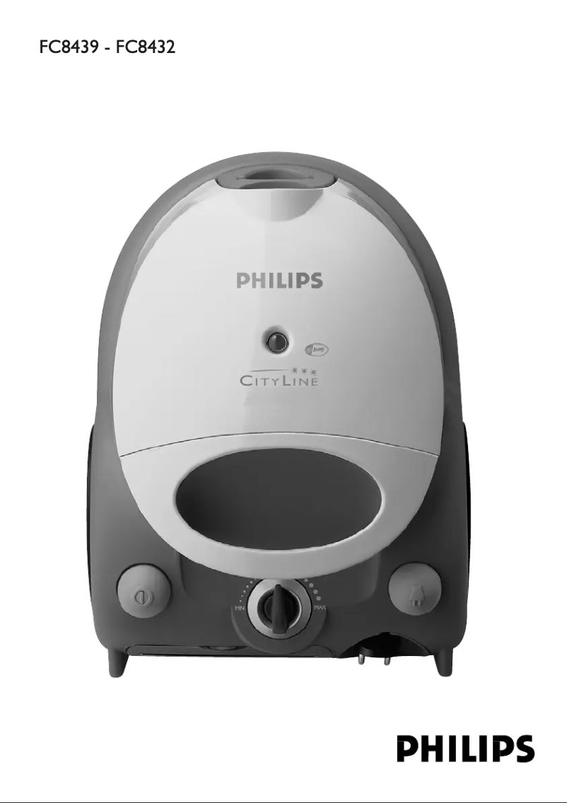 Página 1 del manual Manual de usuario Philips CityLine FC8437