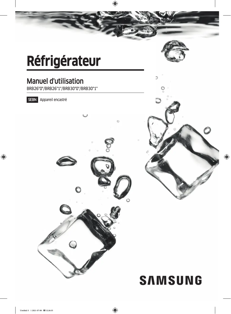 Página 1 del manual Manual de usuario Samsung RL38C6B0CWW