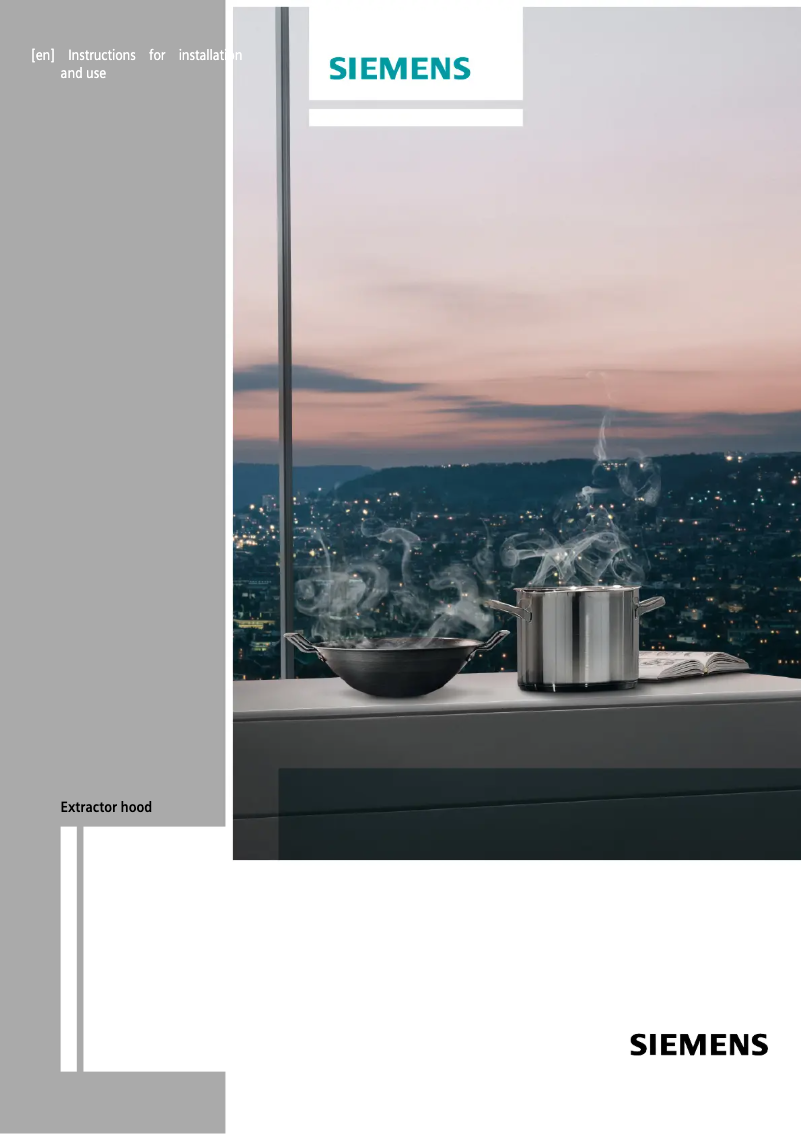 Page 1 de la notice Manuel utilisateur Siemens LF98BC542