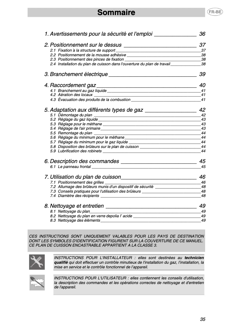 Página 1 del manual Manual de usuario Smeg PVA140