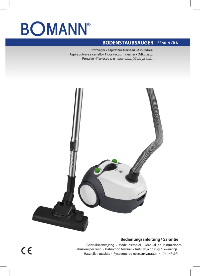 Page 1 de la notice Mode d'emploi Bomann BS 9019 CB N