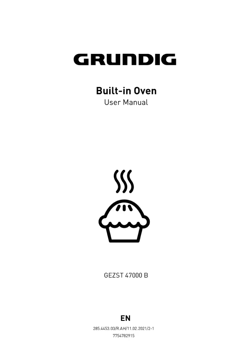 Page 1 de la notice Manuel utilisateur Grundig GEZST 47000 B