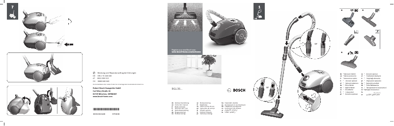 Página 1 del manual Manual de usuario Bosch BGL35MOVE3