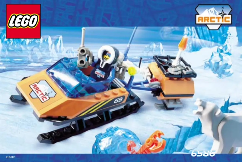 Página 1 del manual Manual de usuario Lego Arctic 6586