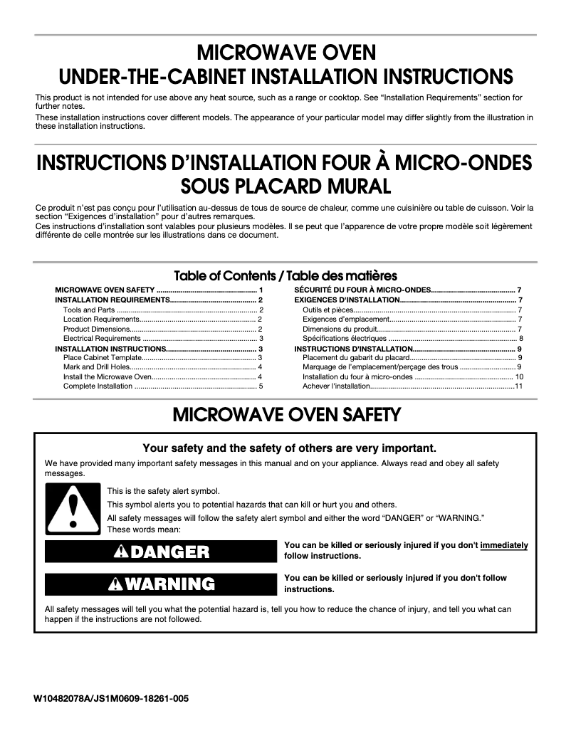 Página 1 del manual Manual de usuario Whirlpool WMC10007AB