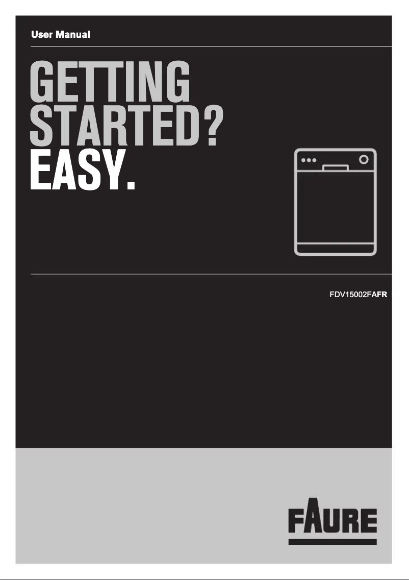 Page 1 of the manual User Manual Faure FDV15002FA