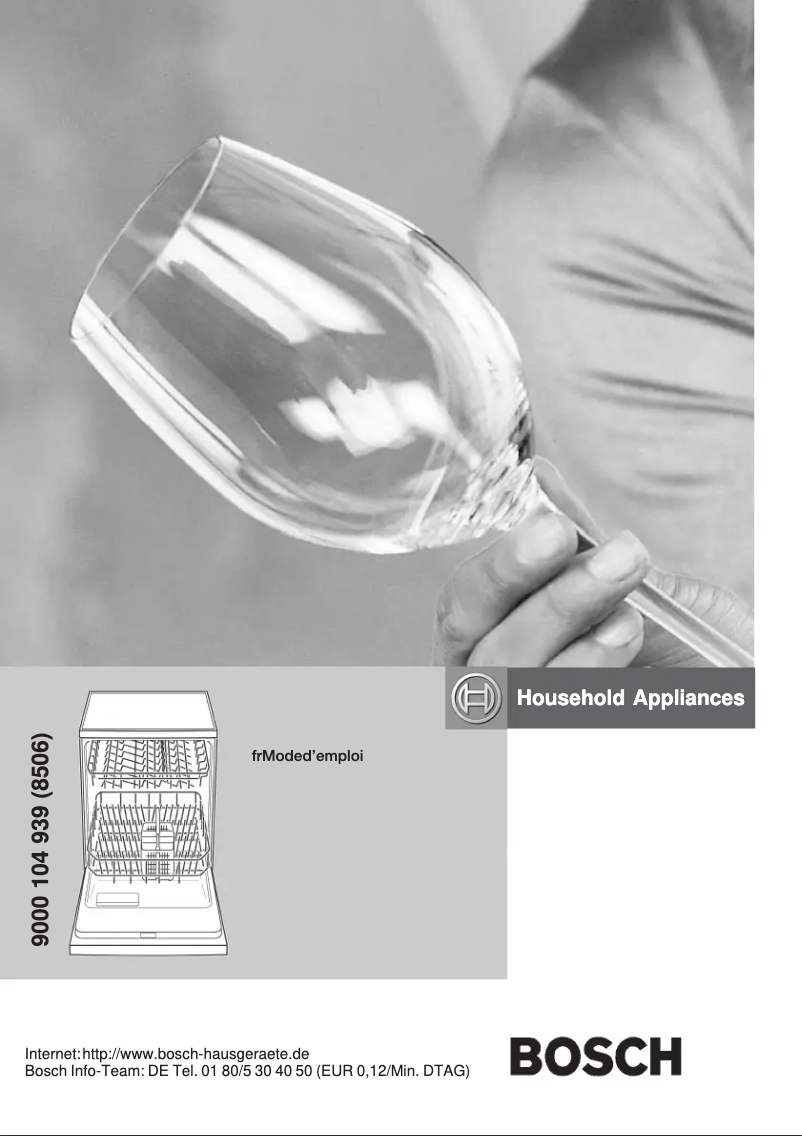 Page 1 de la notice Manuel utilisateur Bosch SGI55E02EP
